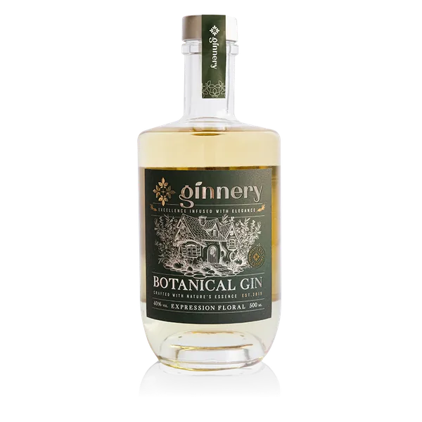 Botanical Gin bottle